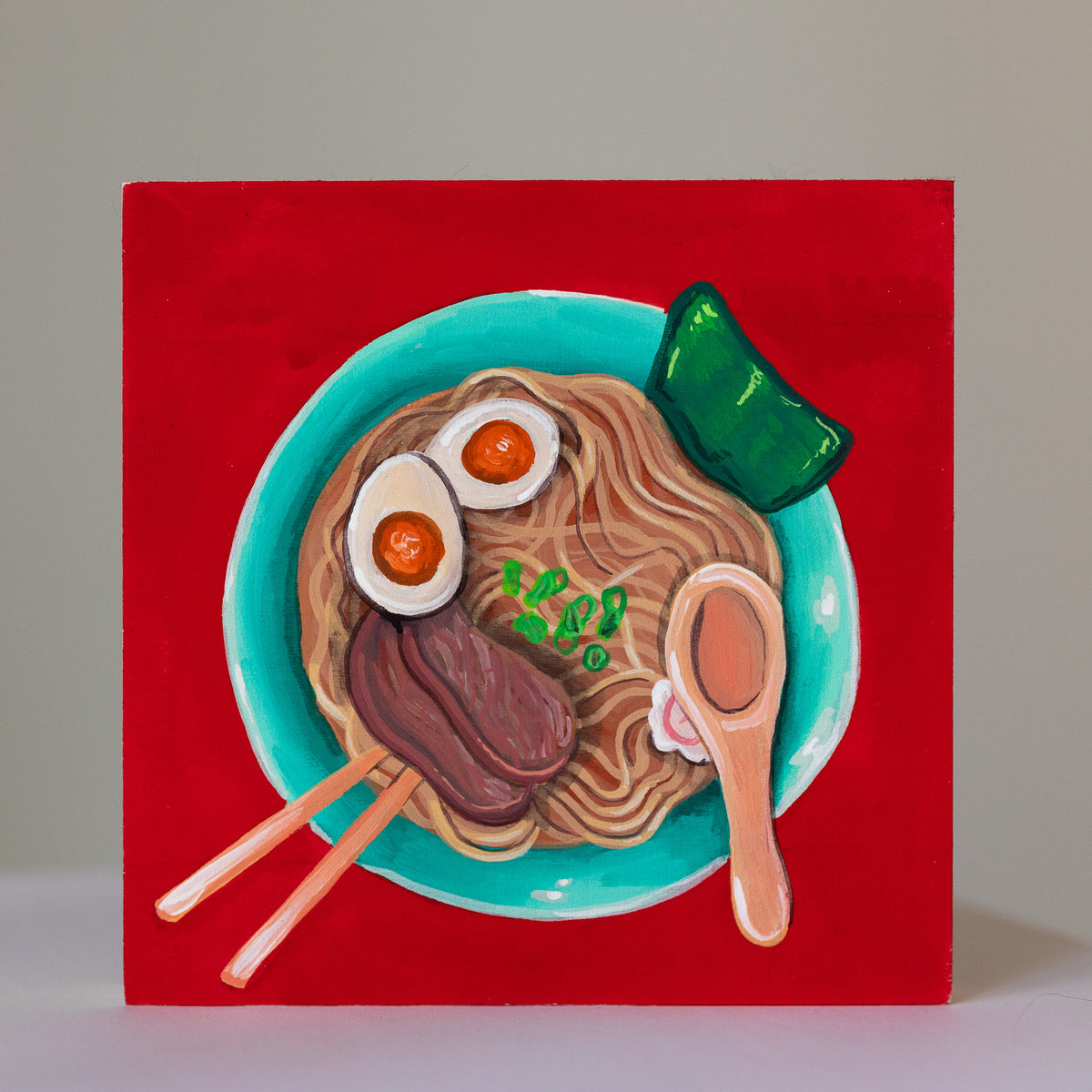 Ramen - Day 17 - 30 Mini paintings