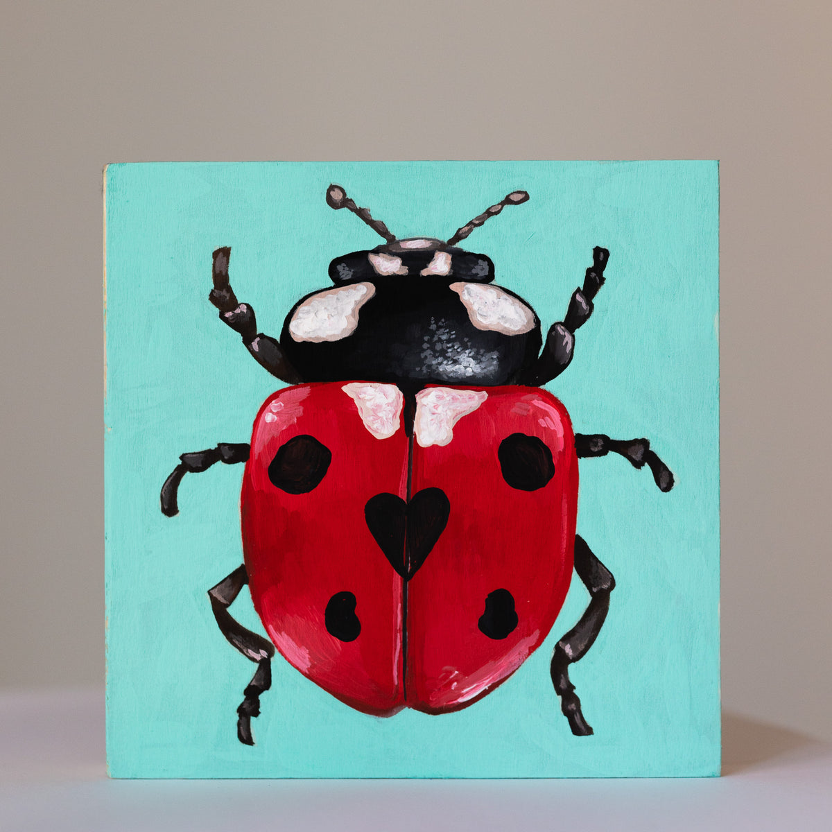 Ladybug - Day 22 - 30 Mini paintings