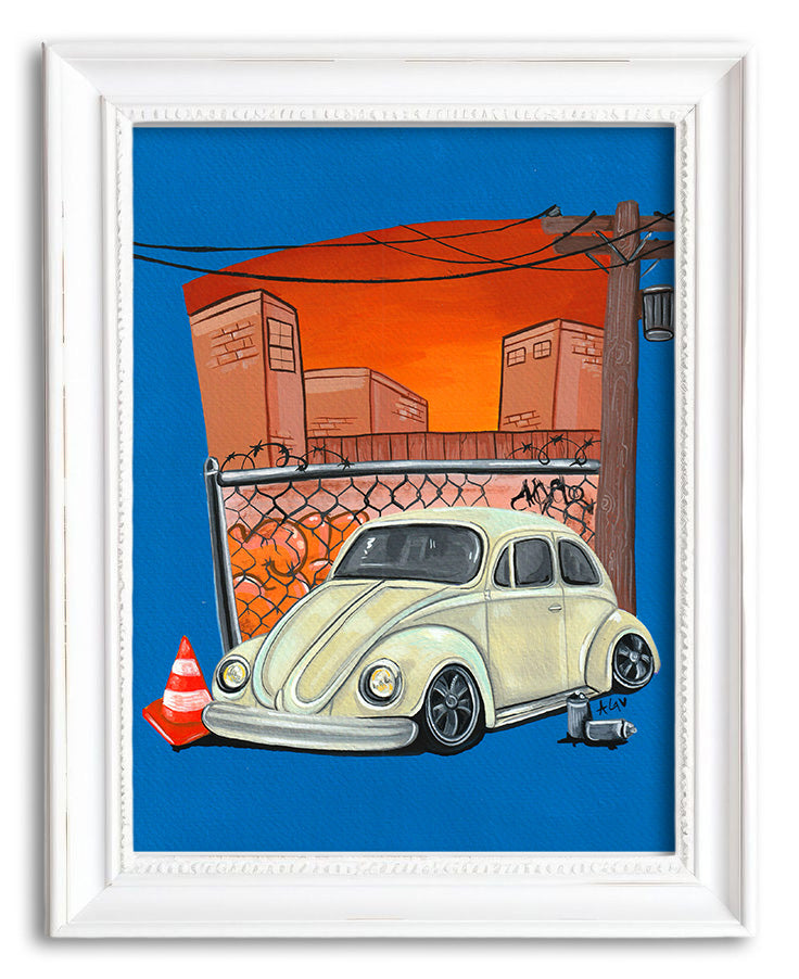 VW Beetle Print