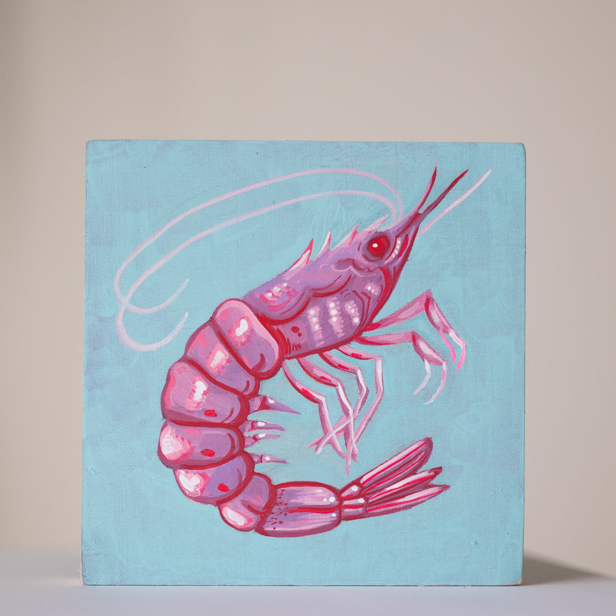 Shrimp - Day 6 - 30 Mini paintings