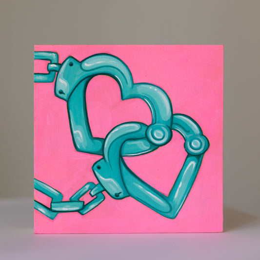 Handcuffs - Day 9 - 30 Mini paintings