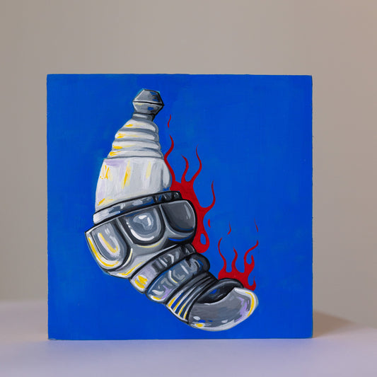 Sparkplug - Day 15 - 30 Mini paintings