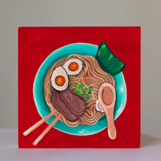 Ramen - Day 17 - 30 Mini paintings