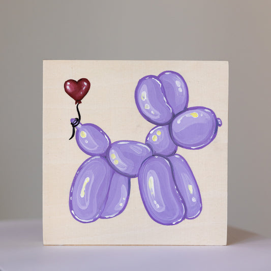 Balloon Dog - Day 21 - 30 Mini paintings