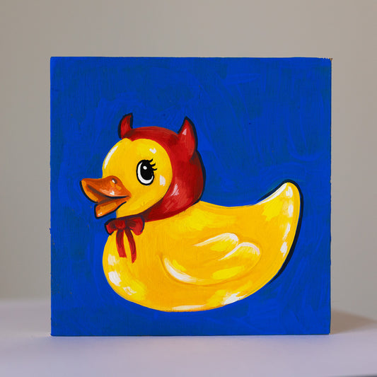 Rubber Duck - Day 26 - 30 Mini paintings