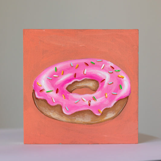 Donut - Day 27 - 30 Mini paintings