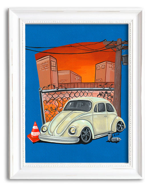 VW Beetle Print