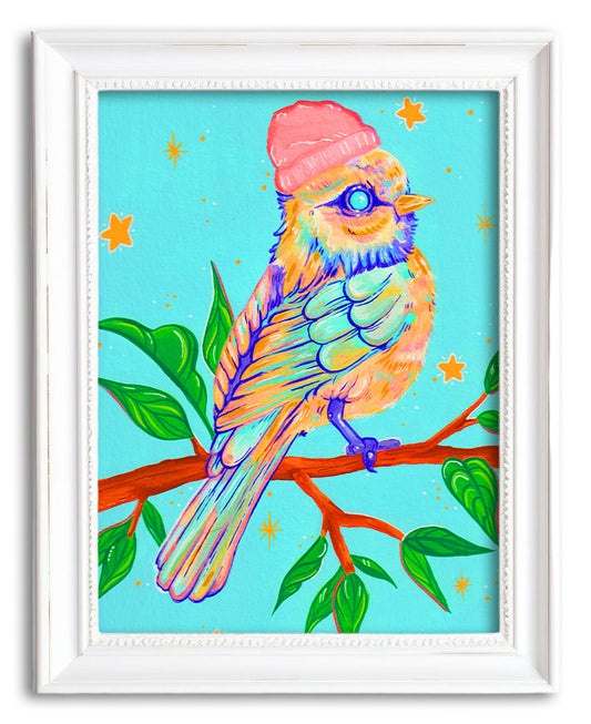 Blue Bird Print