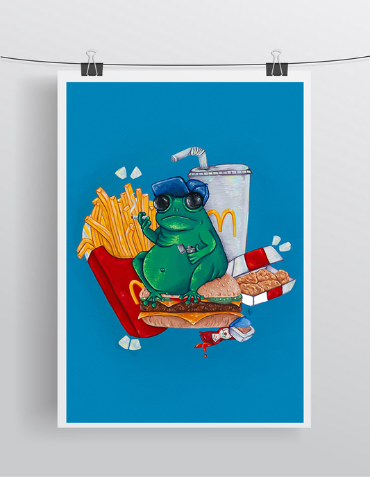 McFrog Print