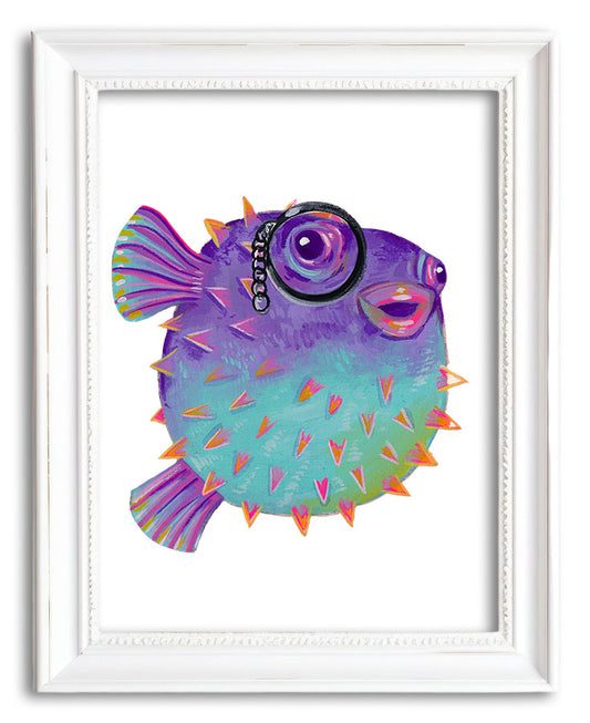 Pufferfish Print